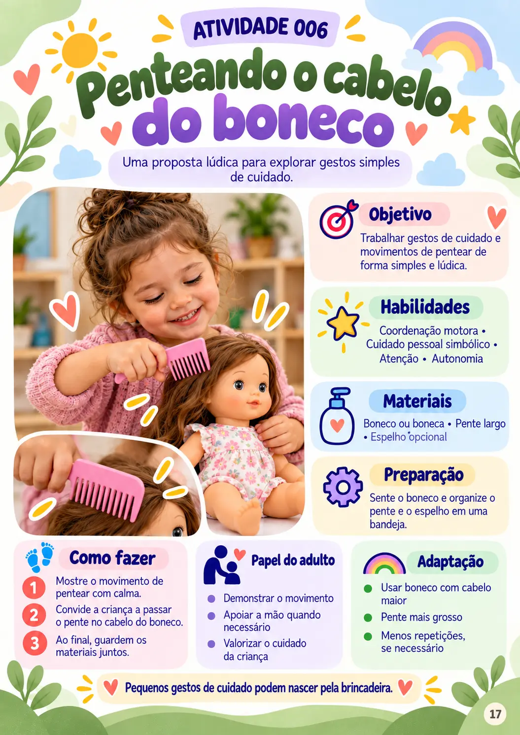 Página de atividade 6 do material Autonomia Pronta
