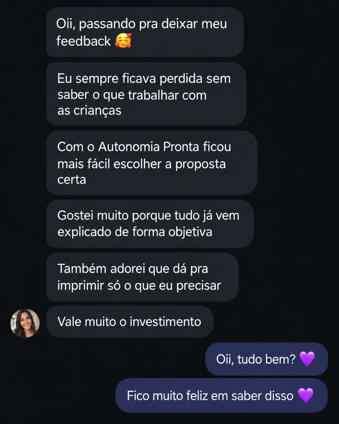 Depoimento de cliente 7