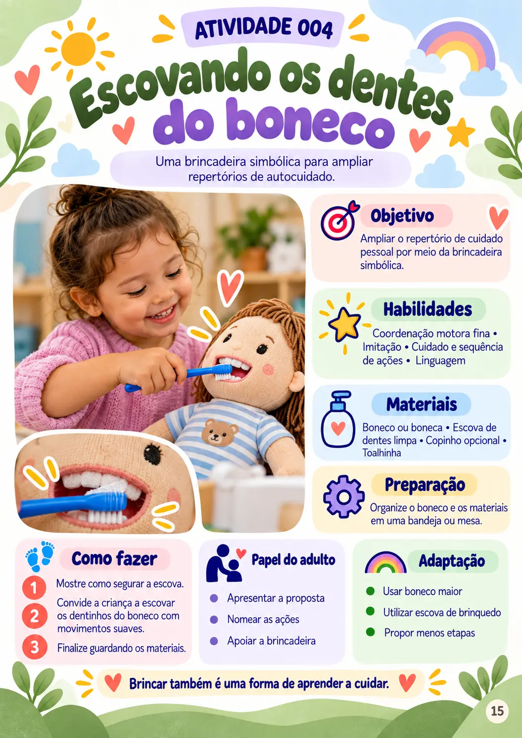 Página de atividade 4 do material Autonomia Pronta